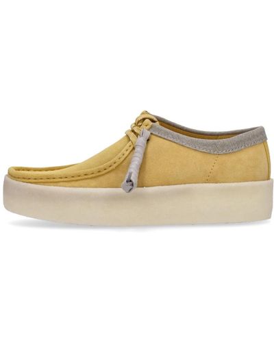 Clarks Wallabee Cup Lifestyle Schuhe - Natur