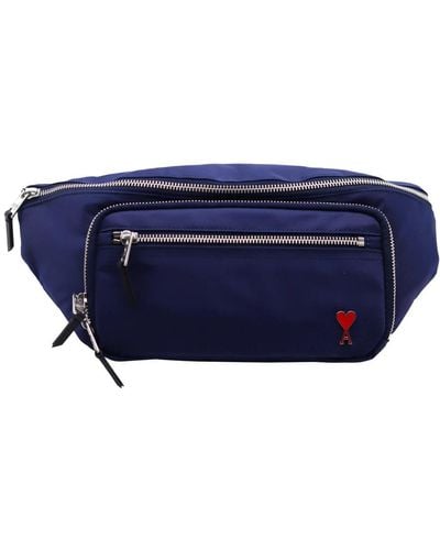 Ami Paris Belt Bags - Blue