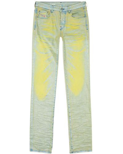 DIESEL Jeans > straight jeans - Jaune