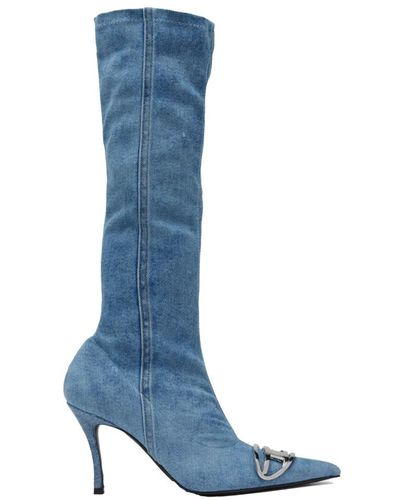 DIESEL Heeled Boots - Blue