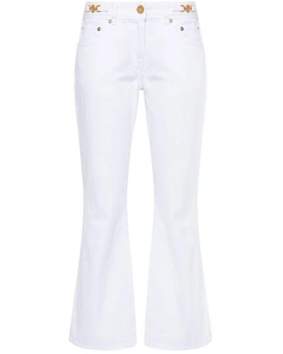 Versace Jeans,boot-cut jeans - Weiß