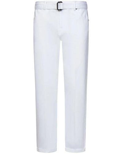 Tom Ford Straight Pants - White