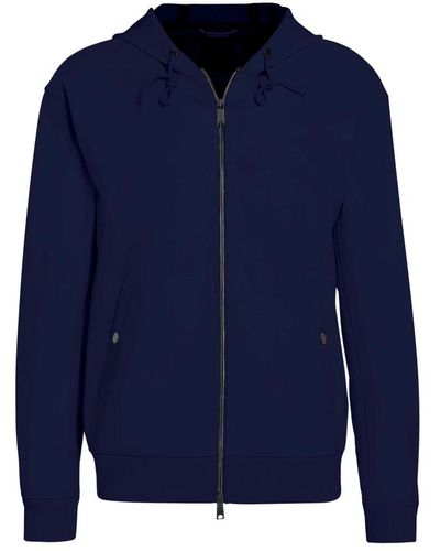 ALPHATAURI Sweatshirt mit reißverschluss - Blau