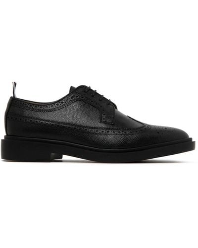 Thom Browne Laced Shoes - Black
