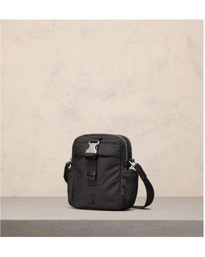 Ami Paris Bags > messenger bags - Noir