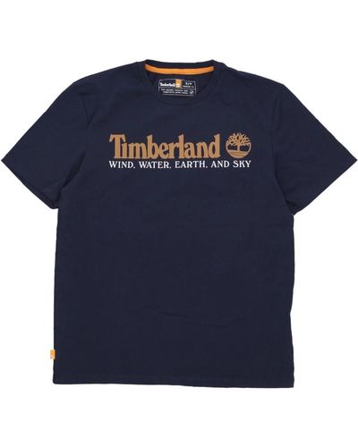 Timberland Wwes front tee - dunkles saphir - Blau