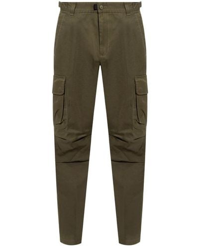 DIESEL Straight Trousers - Green