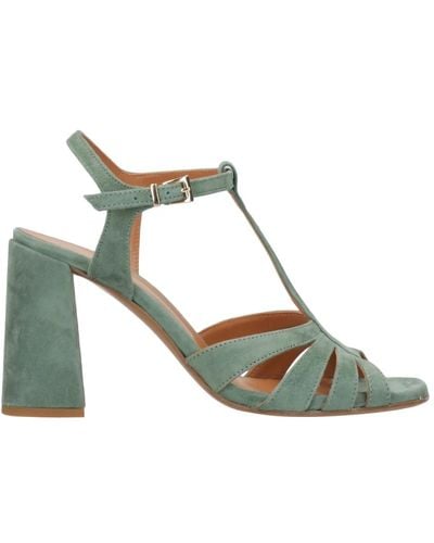 Guglielmo Rotta Shoes > sandals > high heel sandals - Vert