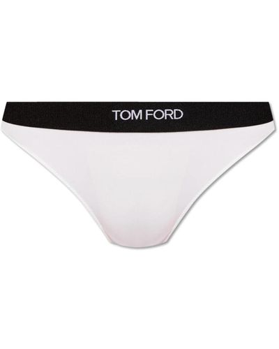 Tom Ford Tanga di cotone - Nero