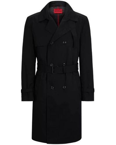 BOSS Coats > trench coats - Noir