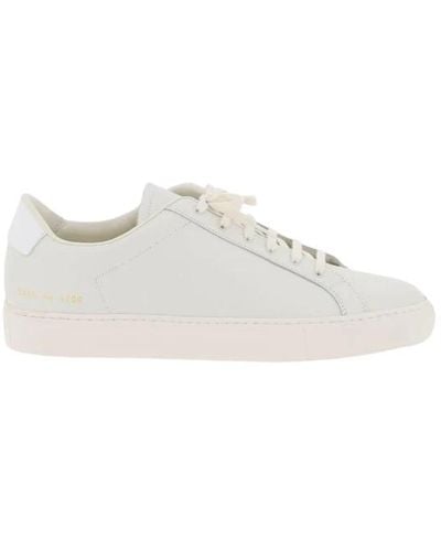 Common Projects Retro low top sne - Bianco