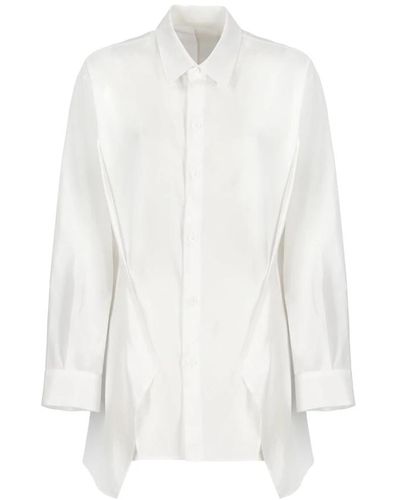 Yohji Yamamoto Shirts - Weiß