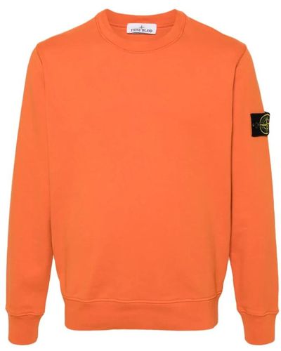 Stone Island Sweatshirts & hoodies > sweatshirts - Orange