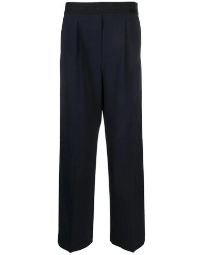 MSGM Wide Trousers - Blue
