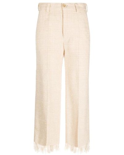Rodebjer Straight Trousers - Natural