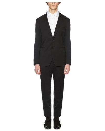 Tonello Suits > suit sets > single breasted suits - Noir