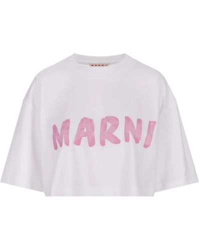 Marni T-Shirts - Purple