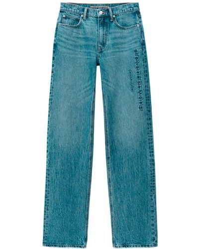 Alexander Wang Blaue bootcut jeans