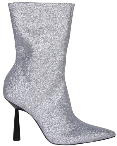 Gia Borghini Heeled Boots - Grey
