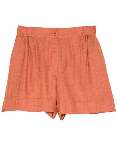 Twin Set Short Shorts - Orange