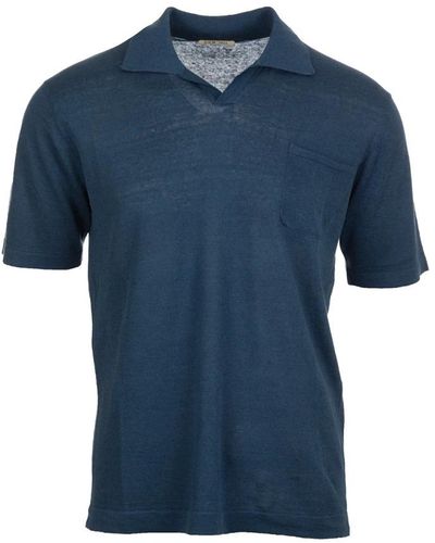 L.B.M. 1911 Polo Shirts - Blue