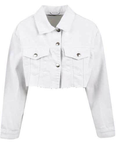 hinnominate Jackets > denim jackets - Blanc