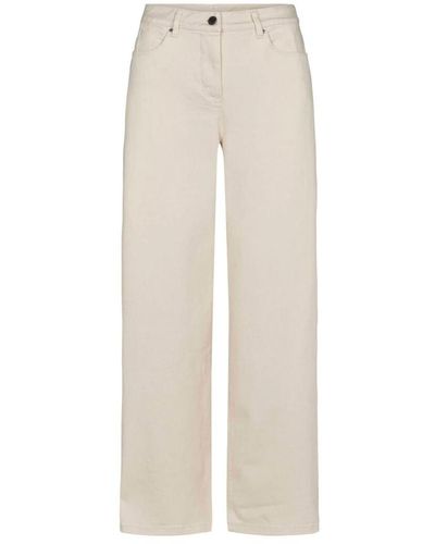 LauRie Wide trousers - Neutro