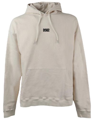 DSquared² Sweatshirt upgrade casual garderobe hoodie - Grau