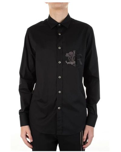 John Richmond Casual Shirts - Black