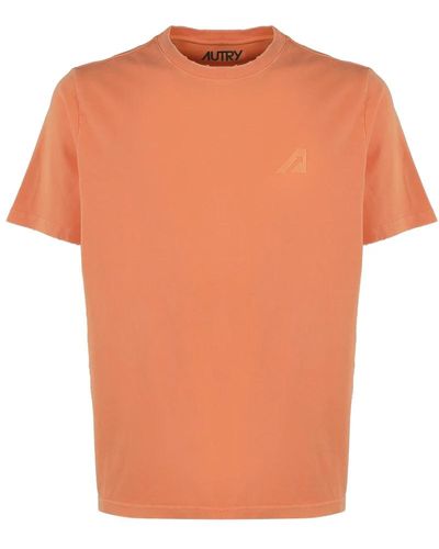 Autry T-Shirts - Orange