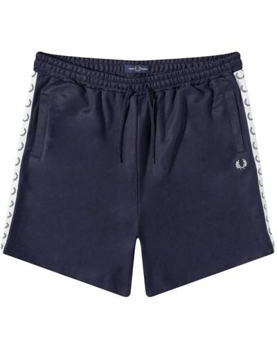 Fred Perry Short Shorts - Blue