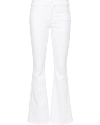 Mother Jeans > flared jeans - Blanc