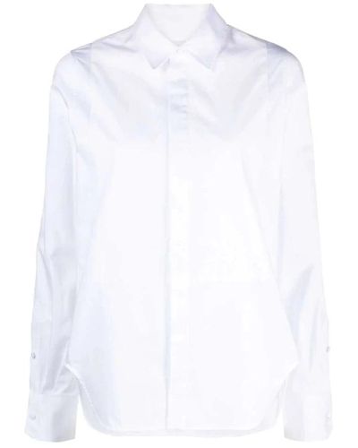 Zadig & Voltaire Camicia bianca in cotone organico senza tempo - Bianco