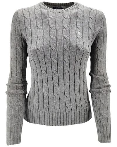 Ralph Lauren Round-Neck Knitwear - Grey