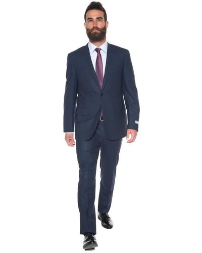Canali Suit with 2 buttons - Blau