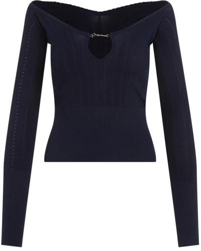 Jacquemus Long Sleeve Tops - Blue