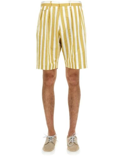 Paul Smith Long Shorts - Yellow