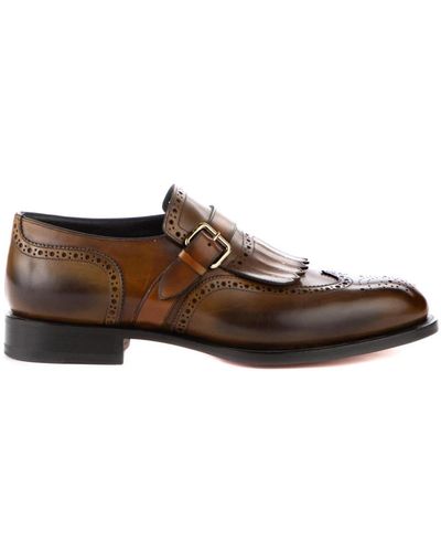 Santoni Business Shoes - Brown