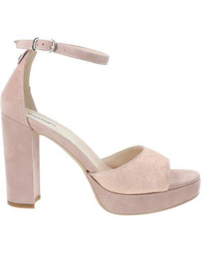 Nero Giardini Leder High Heel Schuhe für Damen - Pink