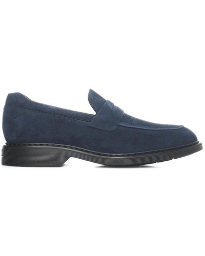 Hogan Laced Shoes - Blau