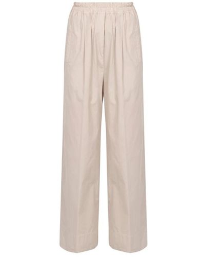 Jucca Wide Trousers - Natural