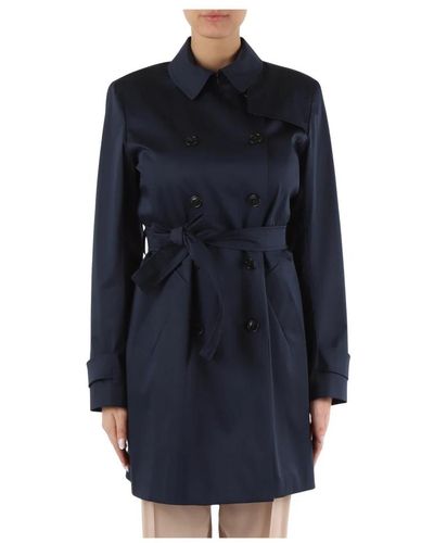 Marella Coats > trench coats - Bleu