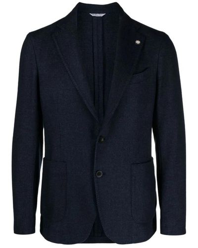 Luigi Bianchi Jackets > blazers - Bleu