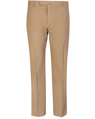 Dell'Oglio Trousers > slim-fit trousers - Neutre