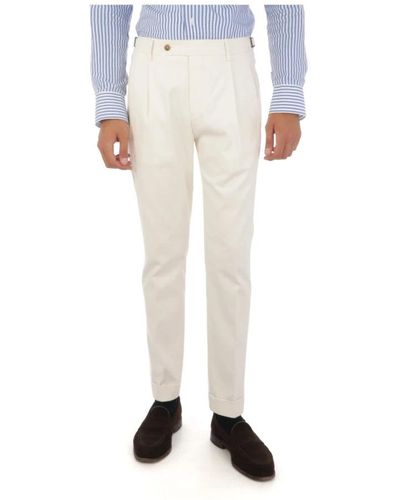 Berwich Suit Pants - White