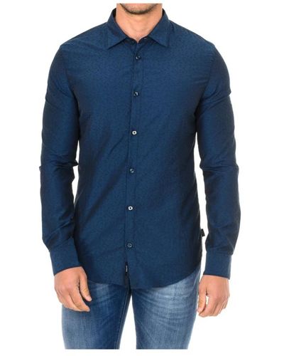 Giorgio Armani Shirts > casual shirts - Bleu