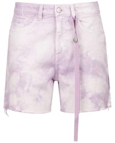 ICON DENIM Denim Shorts - Pink