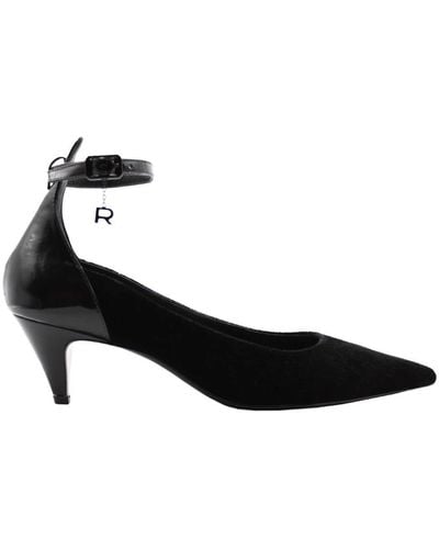Rochas Court Shoes - Black