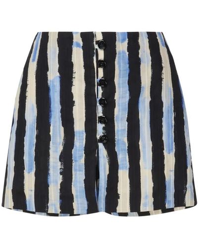 Pinko Short Skirts - Blue