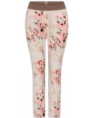 GUSTAV Cropped Trousers - Pink